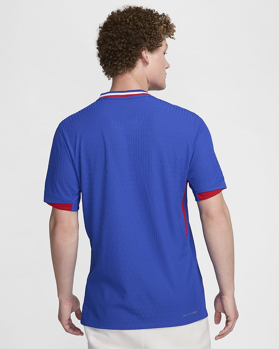 Primera equipacion Match FFF 2024 25 Seleccion masculina Camiseta de futbol Authentic Nike Dri FIT ADV Hombre